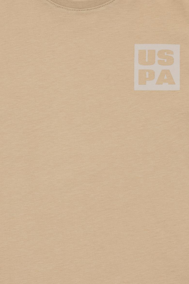 Erkek Çocuk Kum Comfort Basic Bisiklet Yaka Tişört - 50295447101