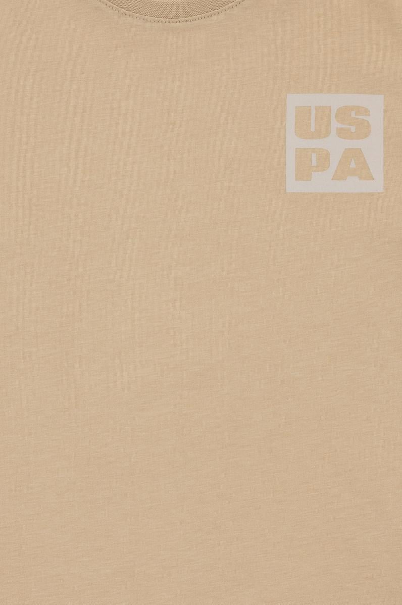 Erkek Çocuk Kum Comfort Basic Bisiklet Yaka Tişört