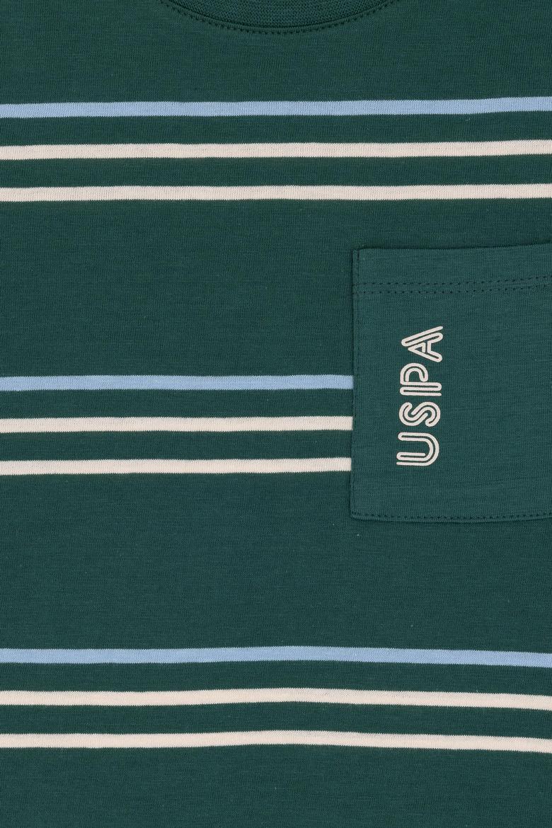 Erkek Çocuk Koyu Yeşil Basic Tişört - 50295562002