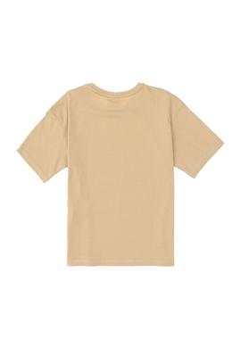 Erkek Çocuk Kum Comfort Basic Bisiklet Yaka Tişört - 50295503079