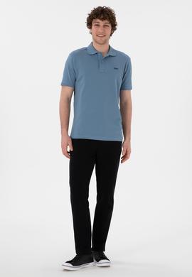 Erkek Slim Fit Düz Paça Siyah Eşofman Altı - 50298020016