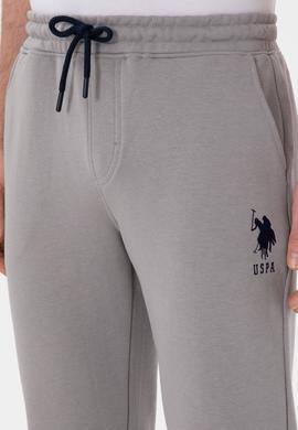 Erkek Slim Fit Düz Paça Gri Eşofman Altı - 50298020103