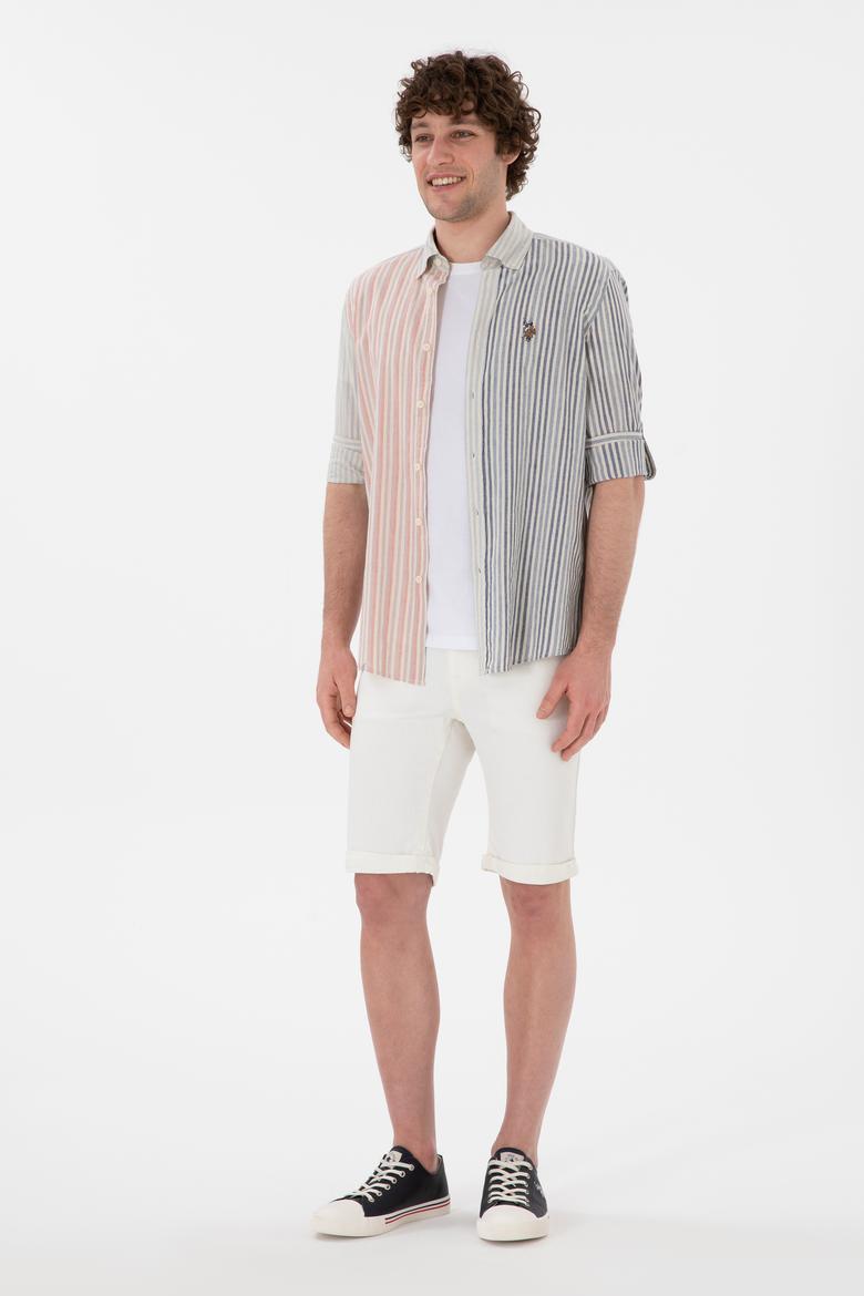 Erkek Açık Mavi Uzun Kollu Gömlek - 50299806008