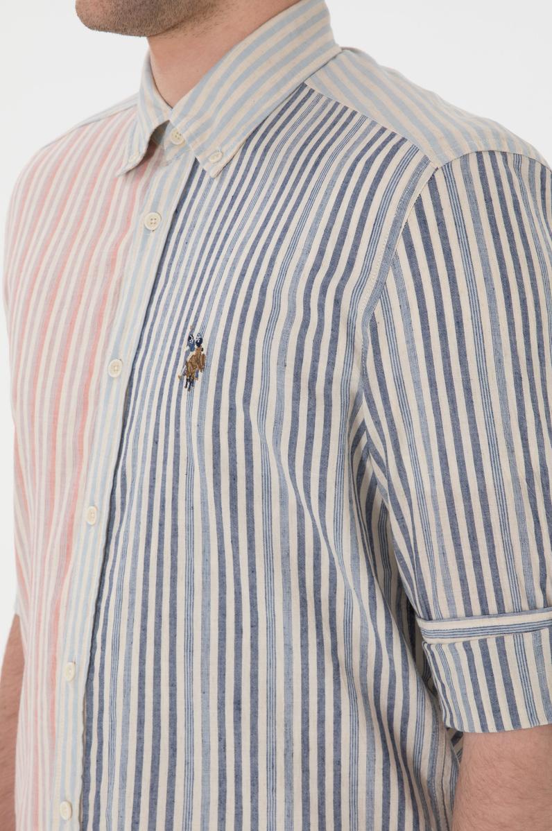 Erkek Açık Mavi Uzun Kollu Gömlek