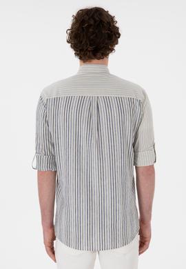 Erkek Açık Mavi Uzun Kollu Gömlek - 50299806008