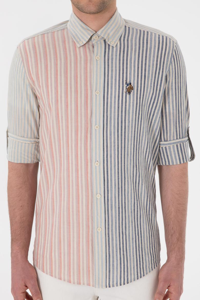 Erkek Açık Mavi Uzun Kollu Gömlek - 50299806008