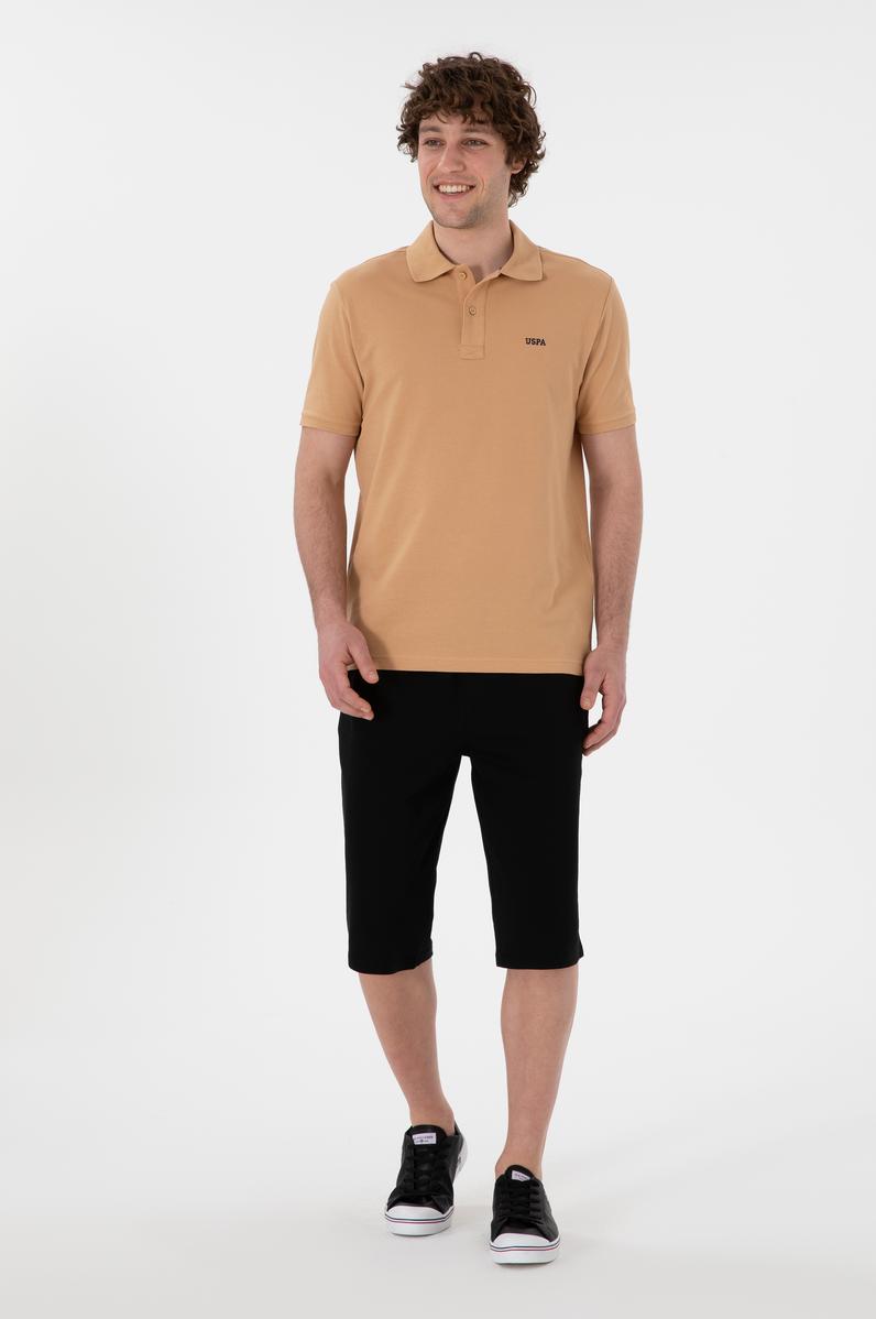 Erkek Regular Fit Siyah Örme Şort