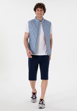 Erkek Regular Fit Lacivert Örme Şort - 50298039016