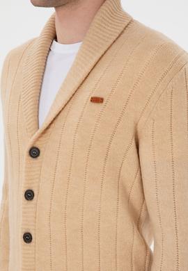 Erkek Kum Triko Hırka - 50297061001