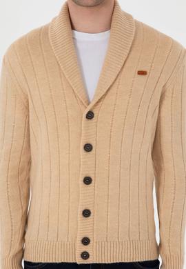 Erkek Kum Triko Hırka - 50297061001