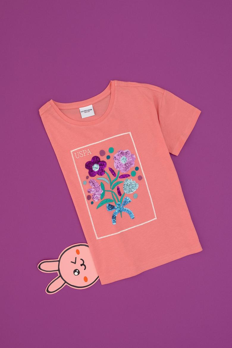 Kız Çocuk Pembe Tişört