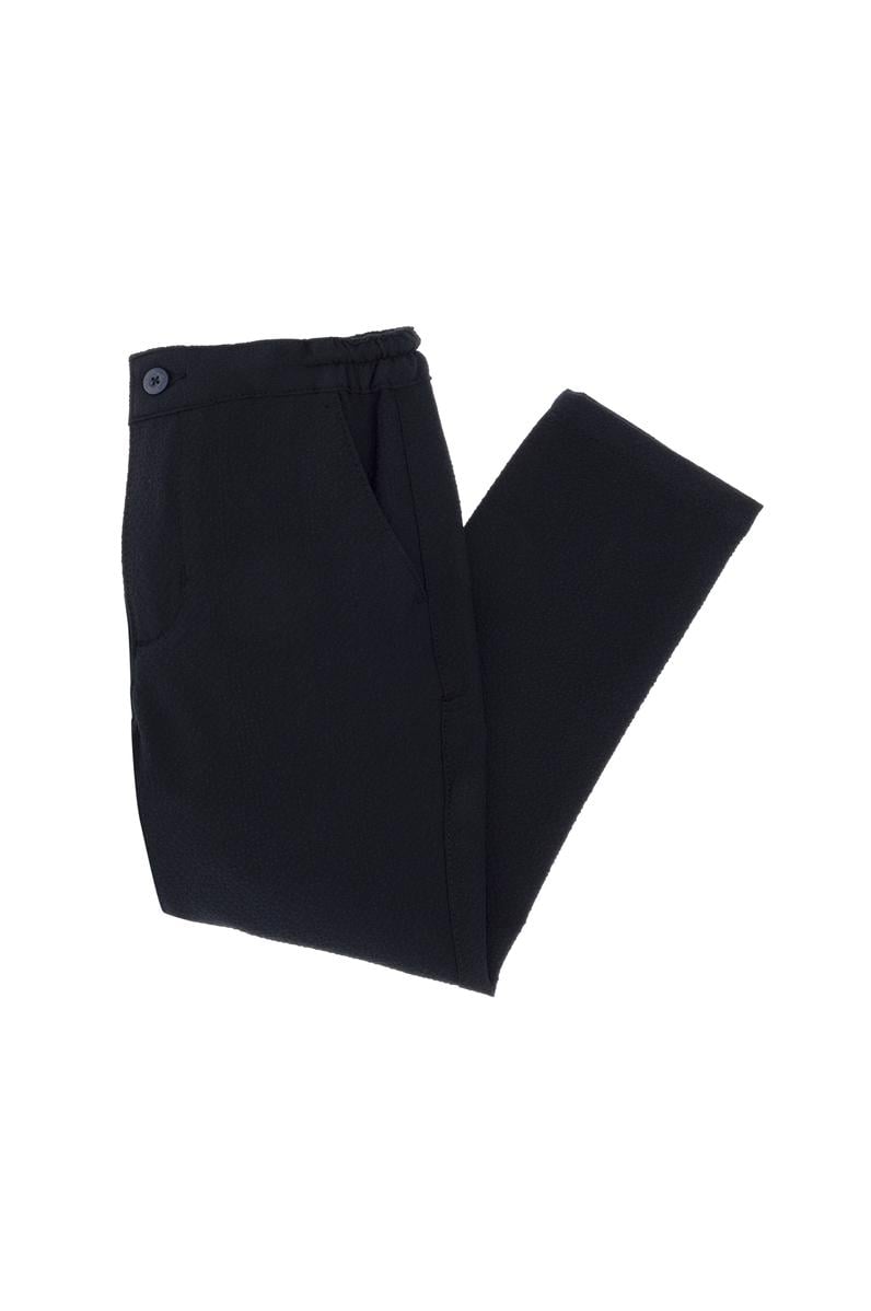 Erkek Çocuk Lacivert Kanvas Pantolon