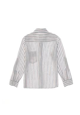 Erkek Çocuk Turuncu Uzun Kollu Gömlek - 50300393018