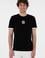Erkek Regular Fit Bisiklet Yaka Siyah Tişört