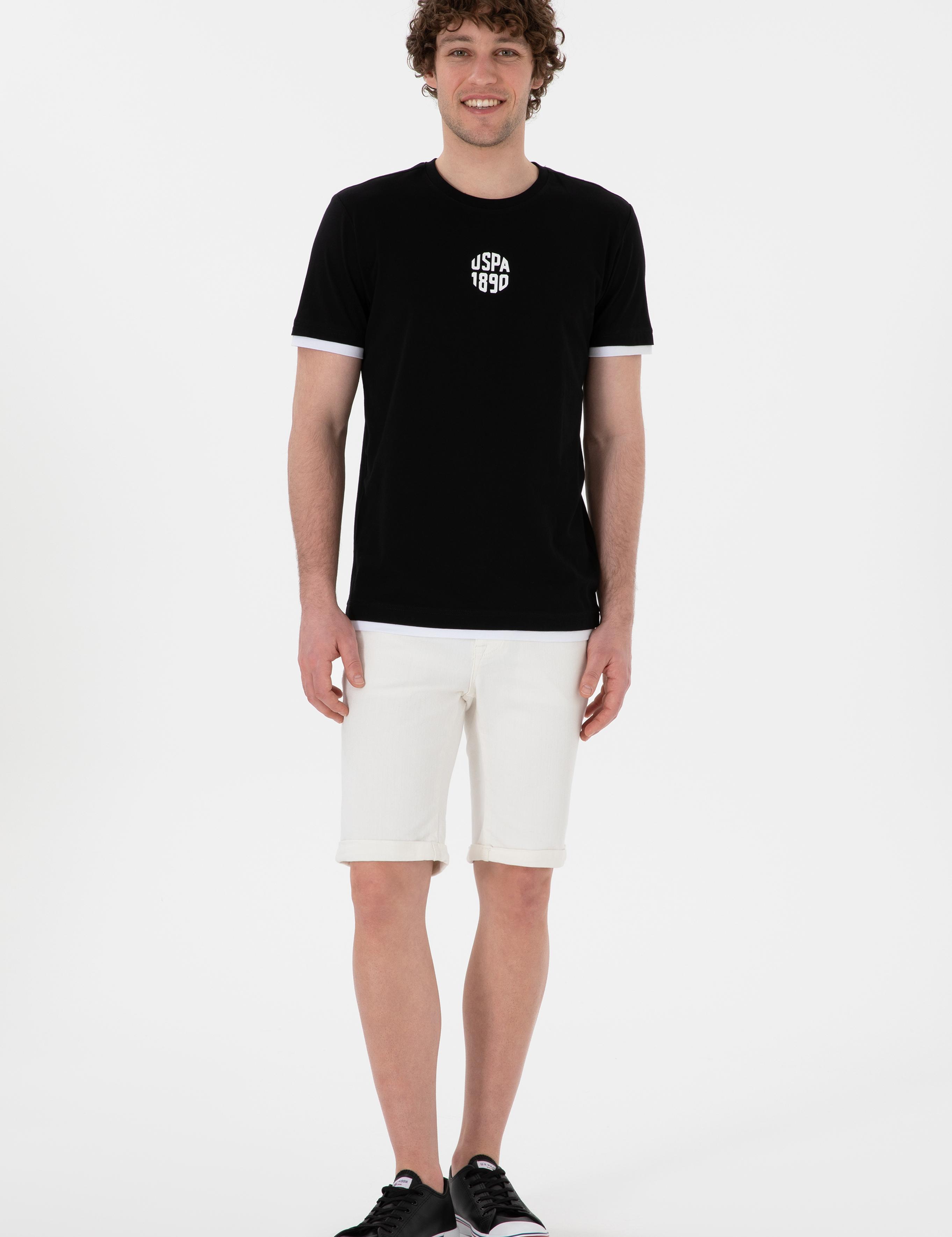تی شرت یقه گرد رگولار یقه گرد مردانه یو اس پولو | U.S. Polo Assn. - تصویر 4