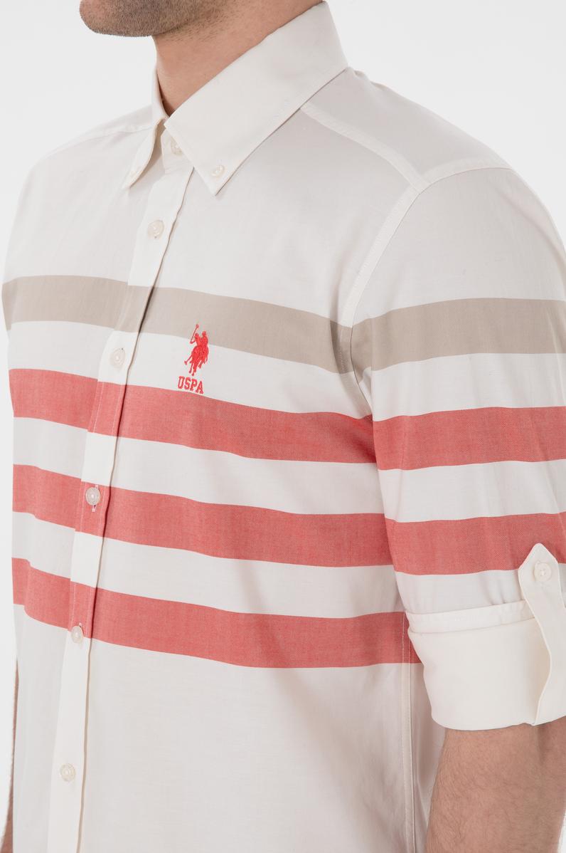 Erkek Nar Çiçeği Uzun Kollu Gömlek