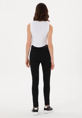 Kadın Siyah Skinny High Waist Fit Jean Pantolon - 50297527001