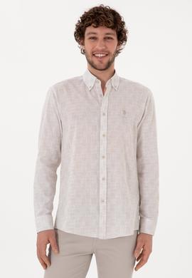 Erkek Taş Uzun Kollu Gömlek - 50300480005