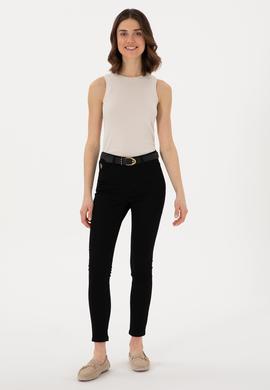 Kadın Taş Kolsuz Bisiklet Yaka Basic Tişört - 50300904052