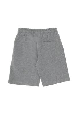 Erkek Çocuk Gri Melanj Örme Şort - 50286710001