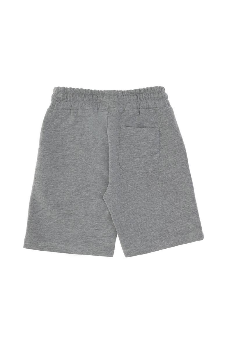 Erkek Çocuk Gri Melanj Örme Şort - 50286710001