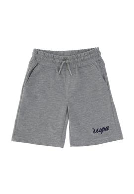 Erkek Çocuk Gri Melanj Örme Şort - 50286710001