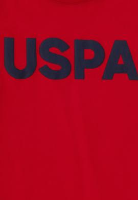 Erkek Çocuk Kırmızı Basic Bisiklet Yaka Tişört - 50298048090