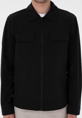 Erkek Siyah Mont - 50299386022