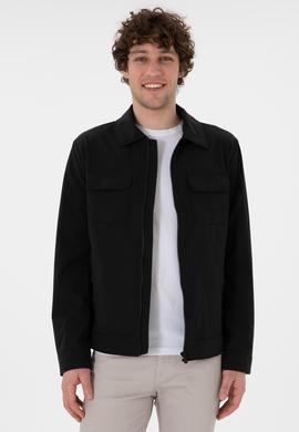 Erkek Siyah Mont - 50299386022