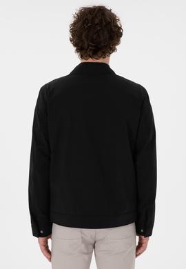 Erkek Siyah Mont - 50299386022