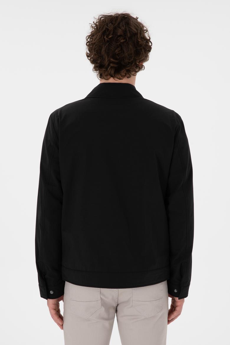 Erkek Siyah Mont - 50299386022