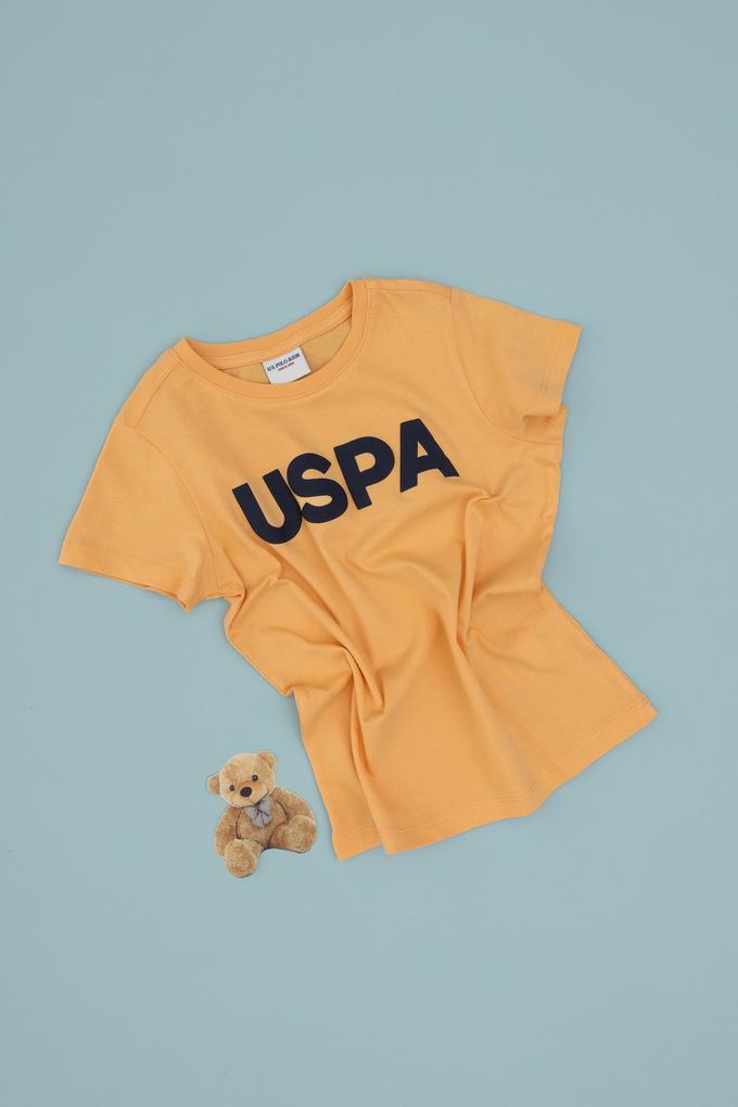 Erkek Çocuk Kavun Basic Bisiklet Yaka Tişört