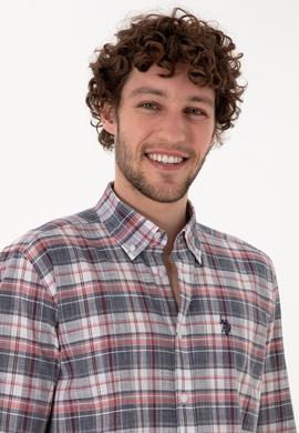 Erkek Lacivert Uzun Kollu Gömlek - 50300180005