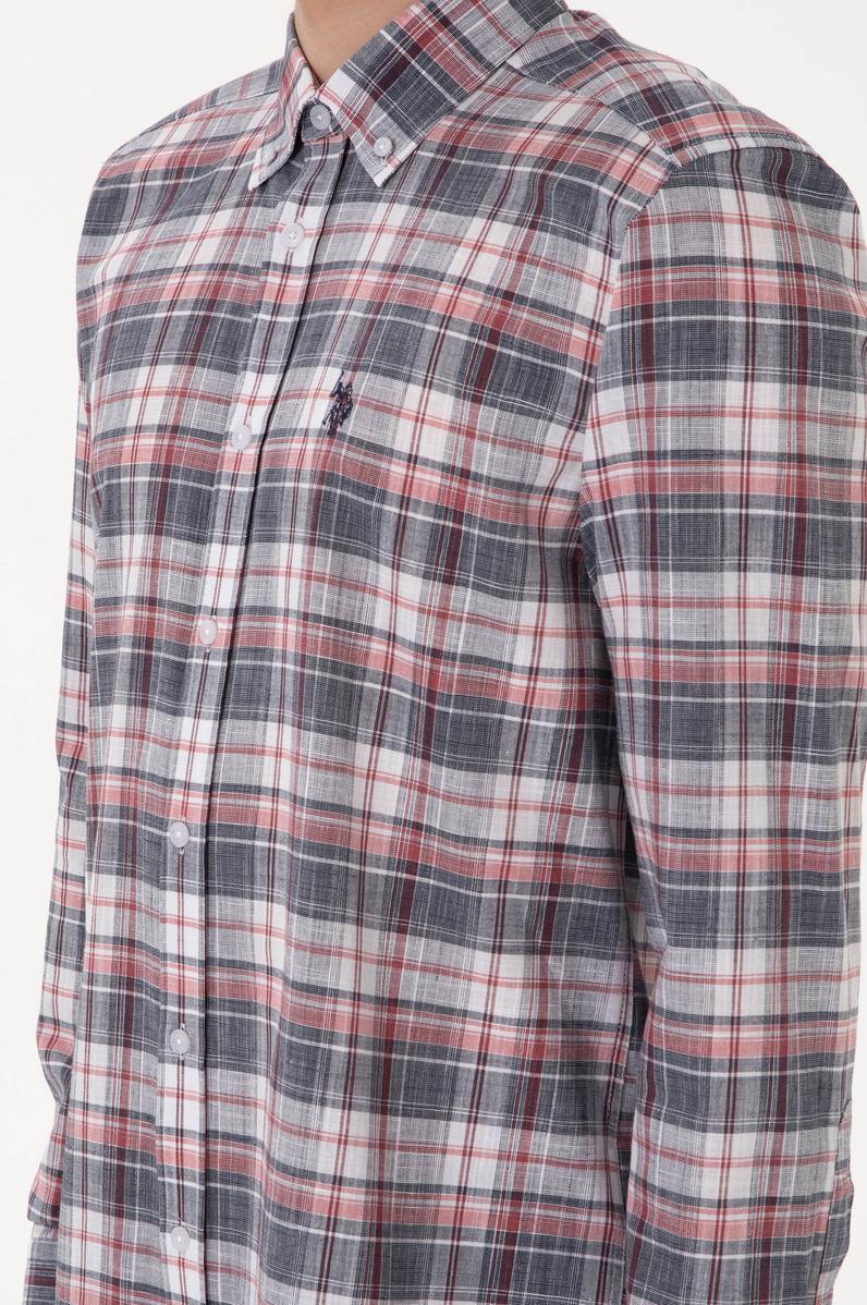 Erkek Lacivert Uzun Kollu Gömlek