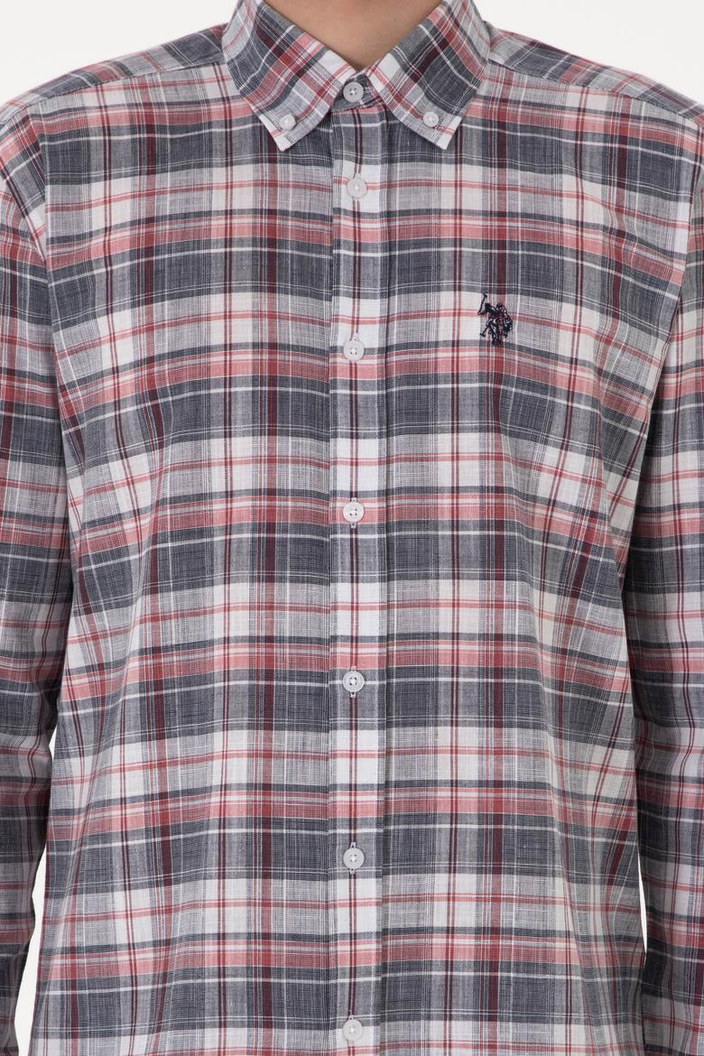 Erkek Lacivert Uzun Kollu Gömlek - 50300180005