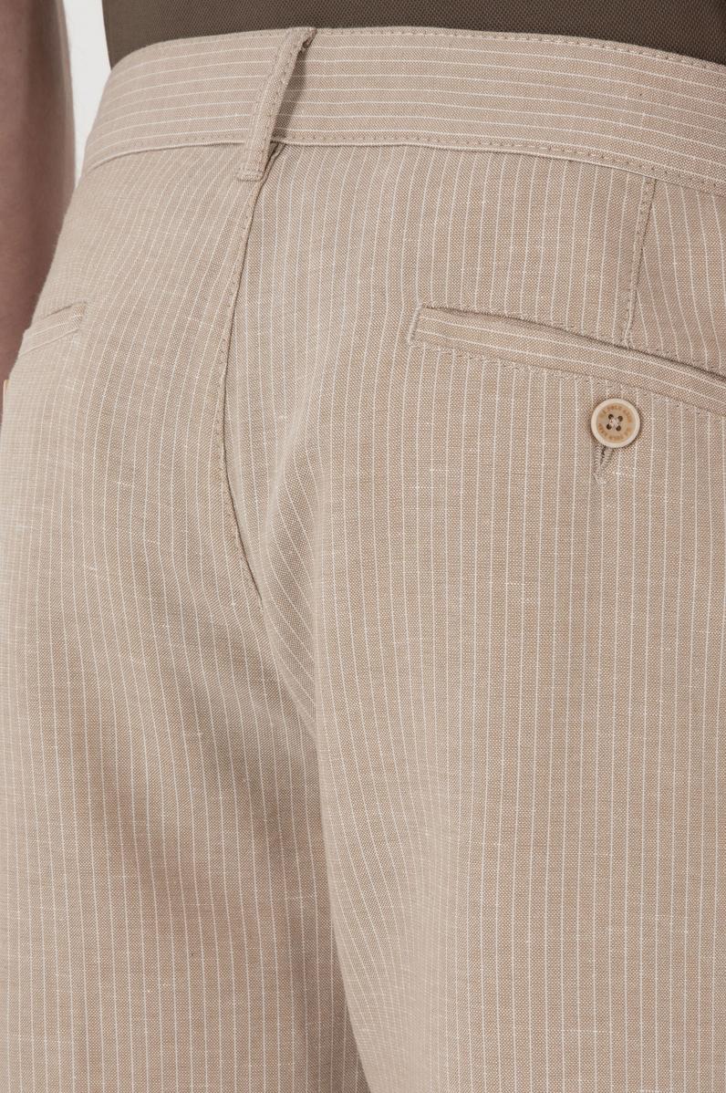 Erkek Taş Slim Fit Kanvas Pantolon