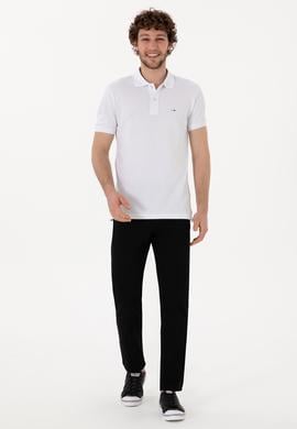 Erkek Siyah Slim Fit Kanvas Pantolon - 50309126094