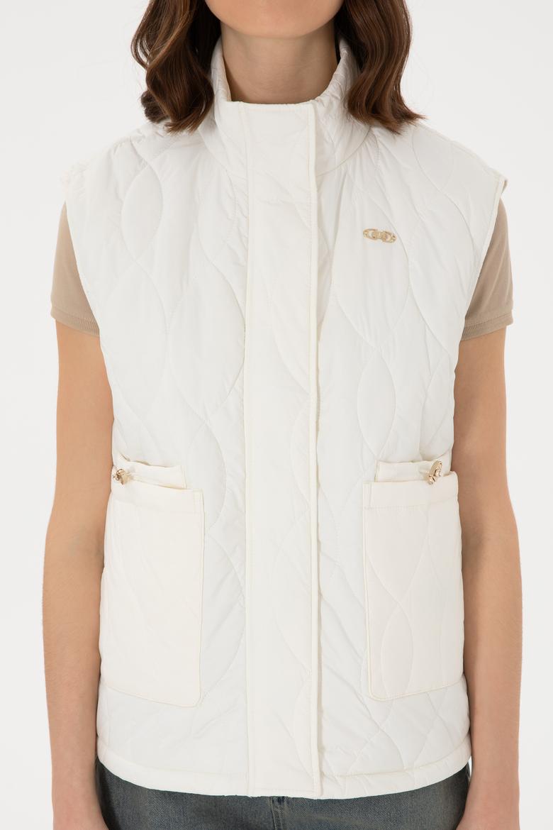 Kadın Krem Yelek - 50299151005