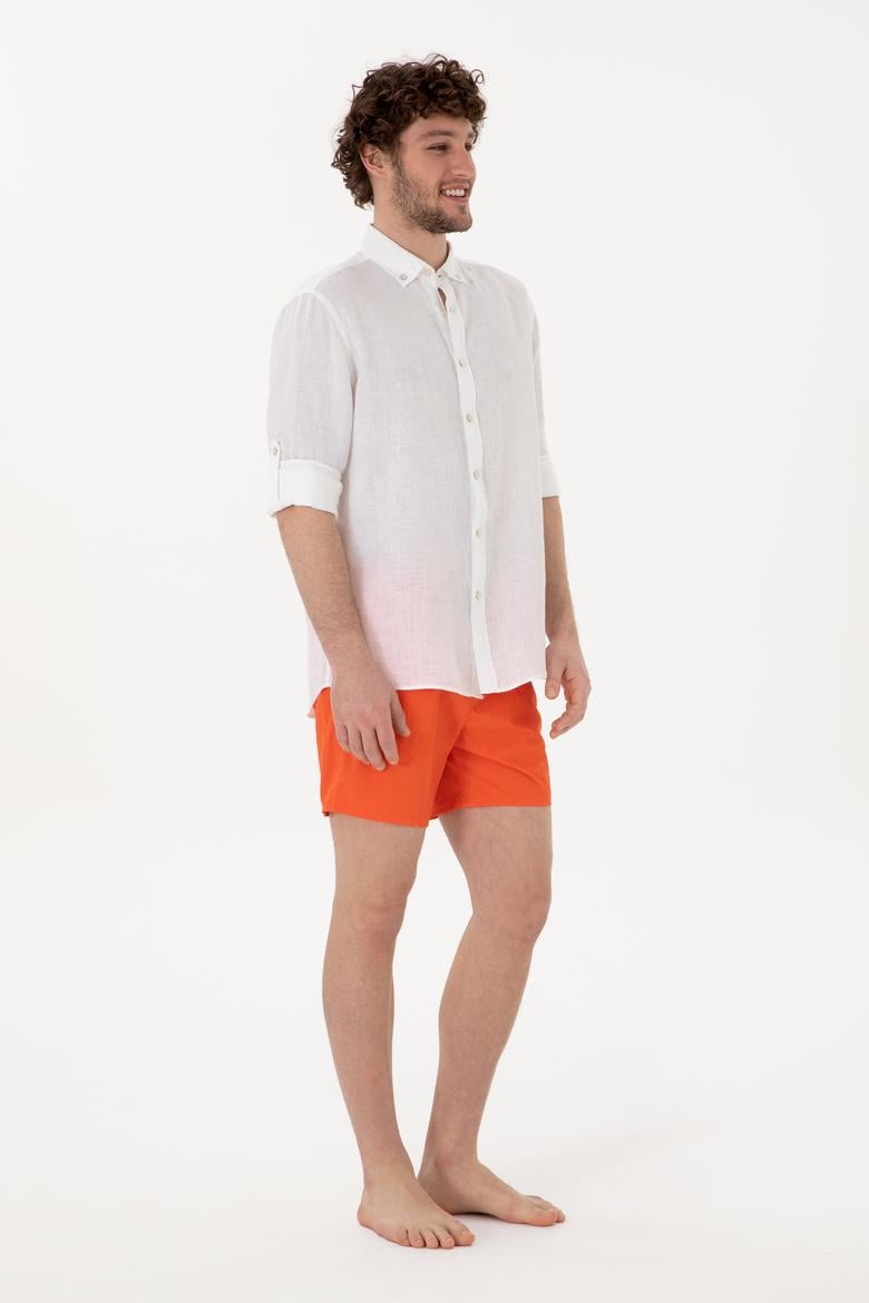 Erkek Nar Çiçeği Deniz Şortu