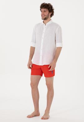 Erkek Kırmızı Deniz Şortu - 50300020012