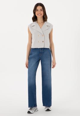 Kadın Taş Örme Yelek - 50300764020