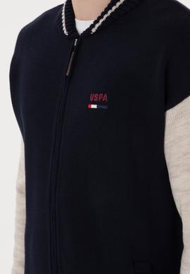 Erkek Lacivert Triko Hırka - 50293128009