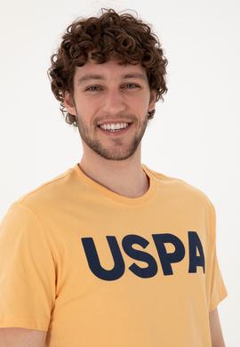 Erkek Regular Fit Bisiklet Yaka Kavun Basic Tişört - 50297988206