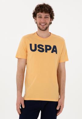 Erkek Regular Fit Bisiklet Yaka Kavun Basic Tişört - 50297988206