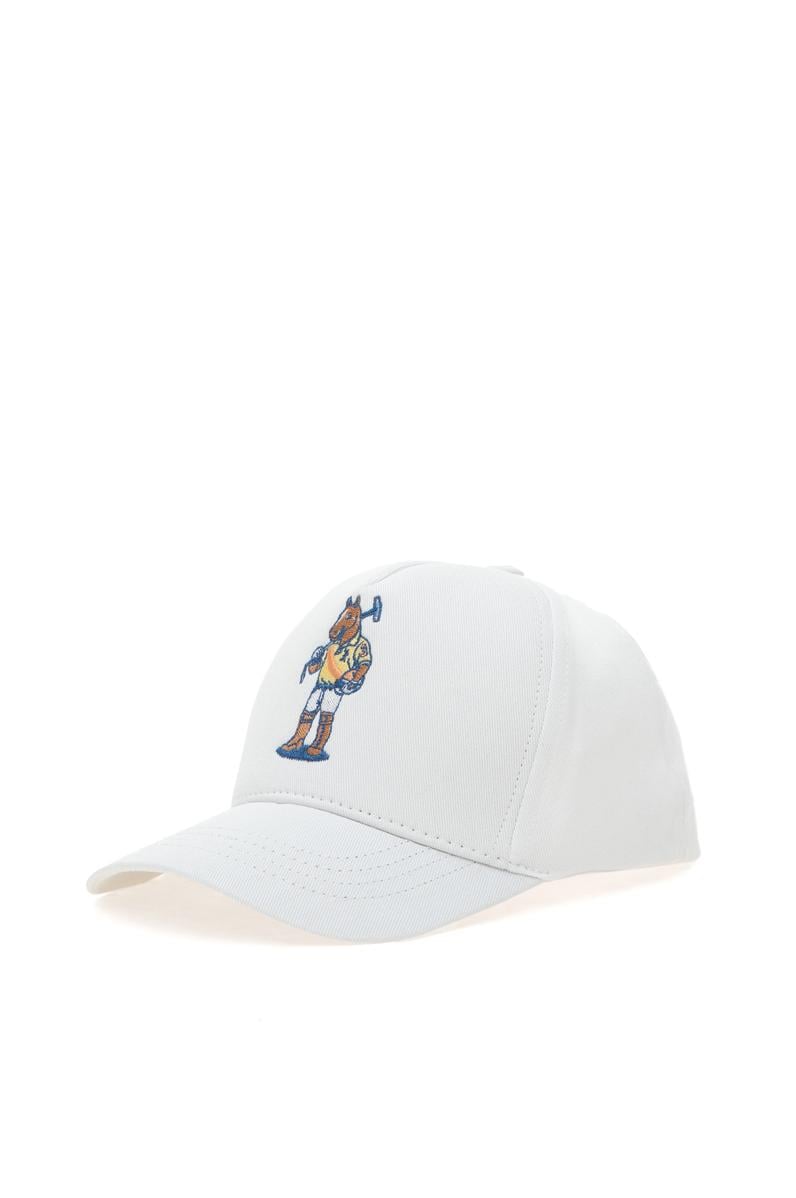 Erkek Çocuk Beyaz Şapka