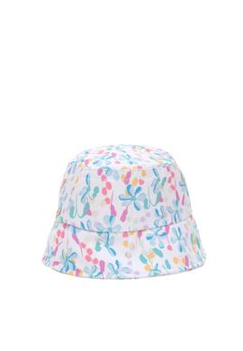 Kız Çocuk Renkli Desen Baskılı Bucket Şapka - 50304668002