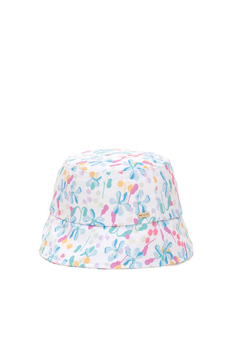 Kız Çocuk Renkli Desen Baskılı Bucket Şapka