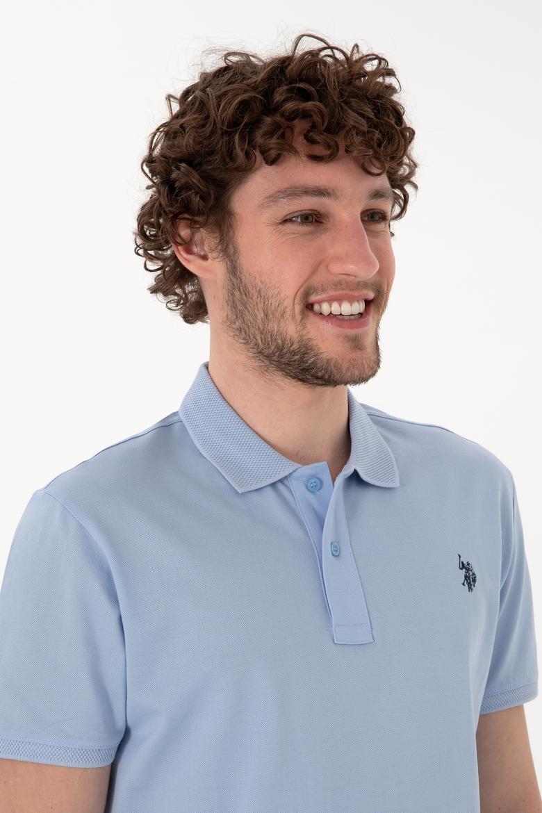 Erkek Açık Mavi Tişört - 50281840076