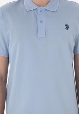 Erkek Açık Mavi Tişört - 50281840076