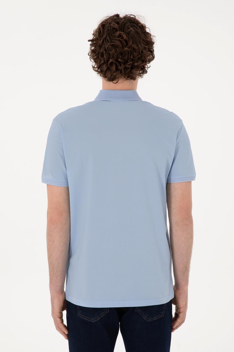 Erkek Açık Mavi Tişört - 50281840076